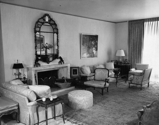 Interior of the Bronfman Apartment