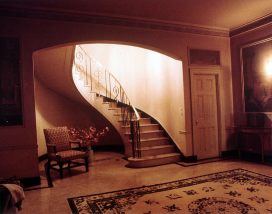 Interior of the Garvan Apartment