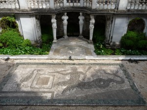 The Courtyard of the Villa Giulia in Rome