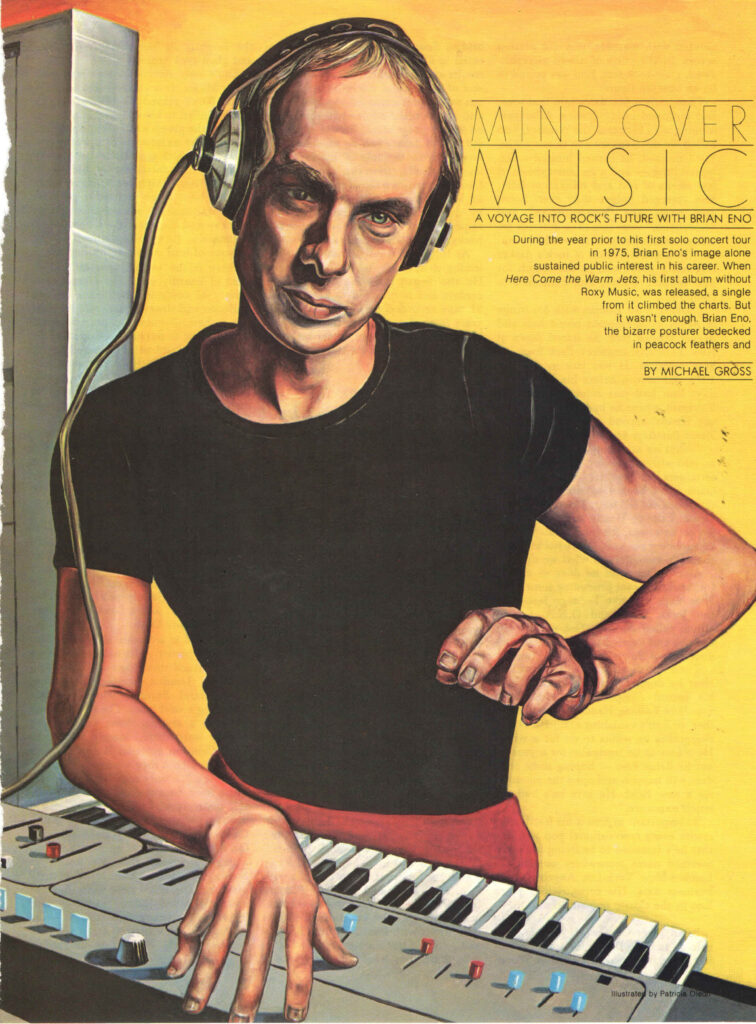 Brian Eno, Circa 1979. Different, Only the Same. - Michael Gross