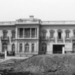 Botiller mansion under construction